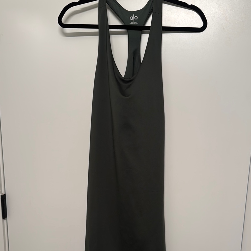 Alo Yoga Dark Green exercise dress